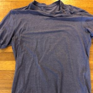 Men's Blue Lululemon T-Shirt Medium